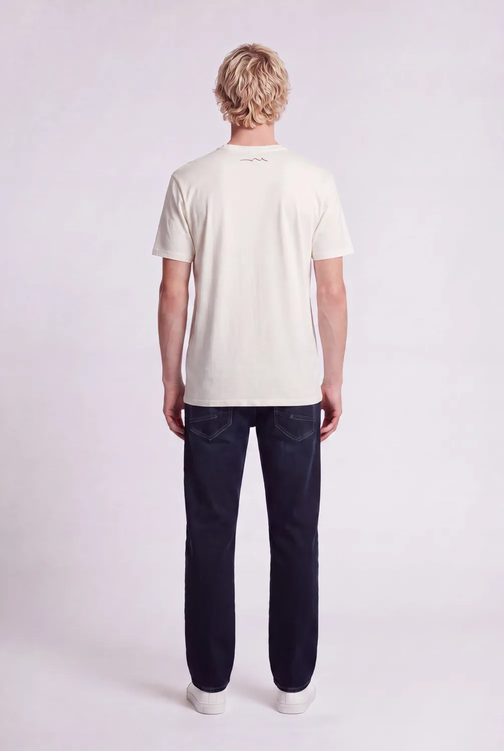 Teddy Smith T-Jim MC t-shirt uomo bianco middle white