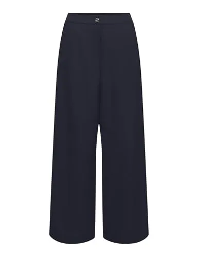 ONLY Onlnova Mika Wide pantaloni donna L blu notte