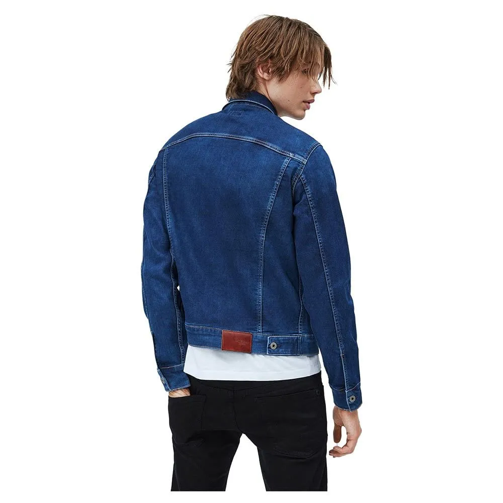 Pepe Jeans Pinner giacca jeans blu Denim-HP2
