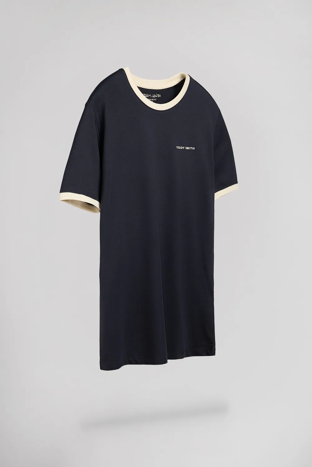 Teddy Smith The Tee 2 R MC Dark Navy T-Shirt Uomo Cotone