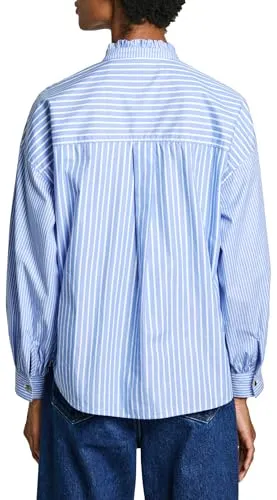 Pepe Jeans Pipery Camicia Donna M Collo Mao