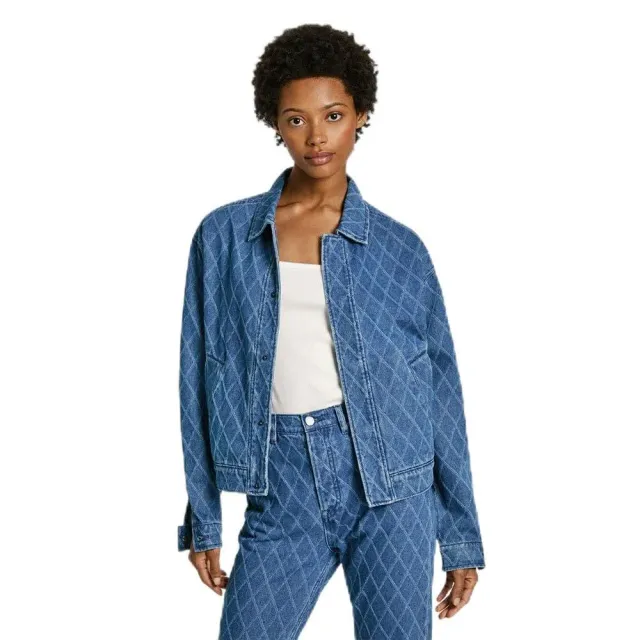 Pepe Jeans Joleen Giacca Donna M Bomber Denim