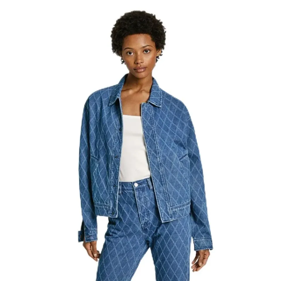Pepe Jeans Joleen Giacca Donna M Bomber Denim