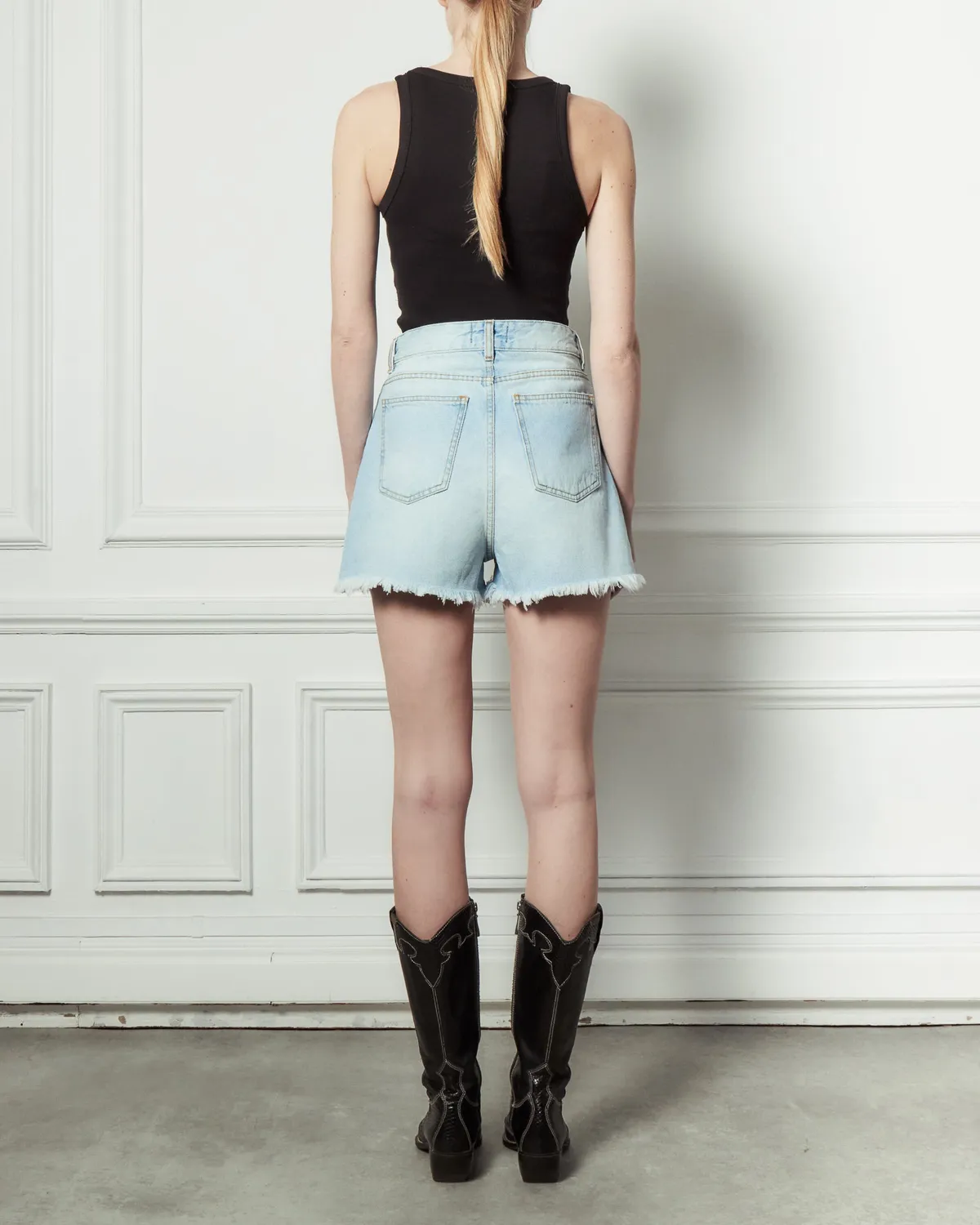 Acquaverde Linny shorts jeans Used Bleached