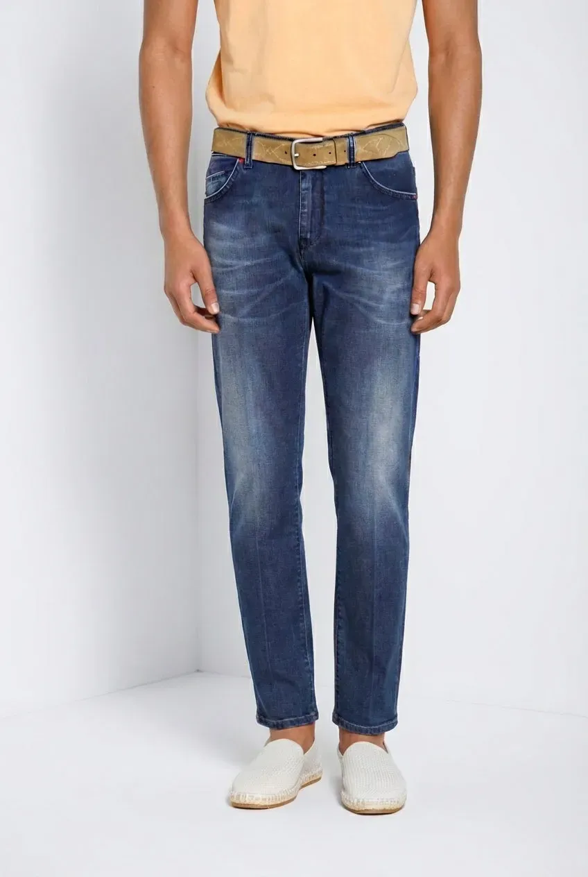 Mason's Harris pantalone denim navy Hawaii regular