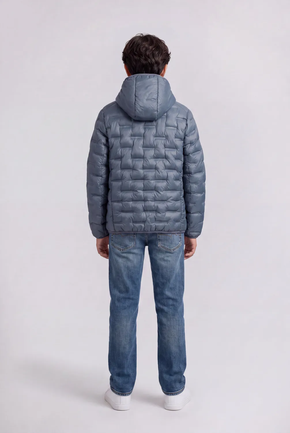 Teddy Smith Blighter 2 JR Gris Meteore piumino ragazzo