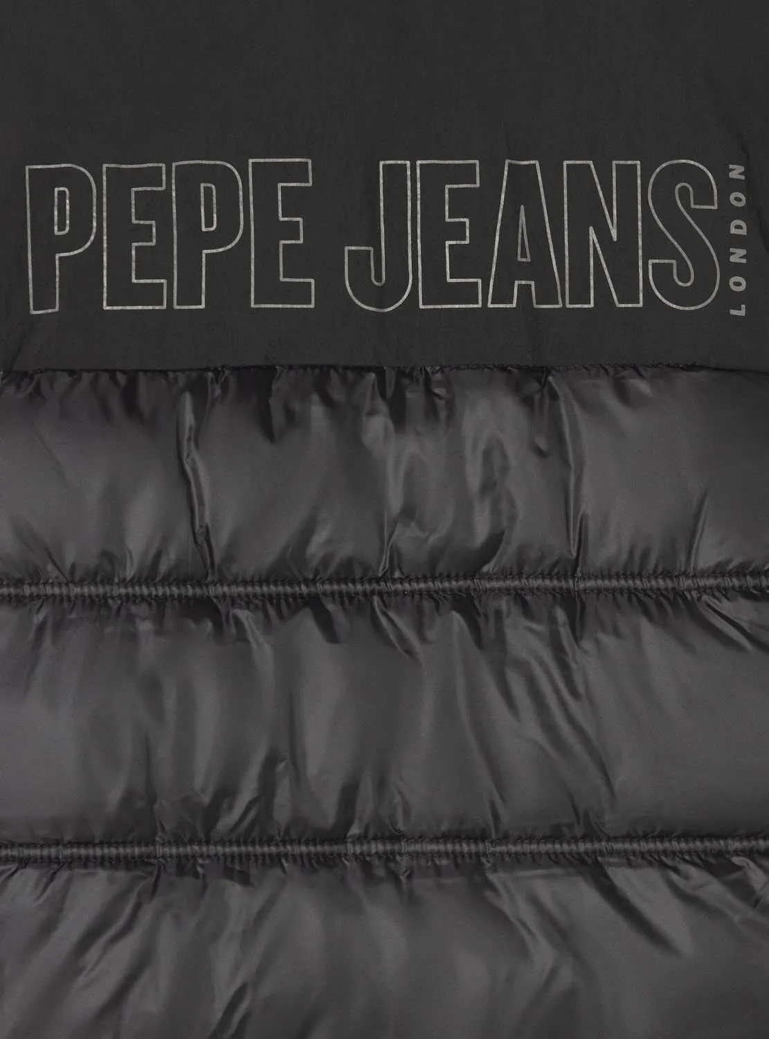 Pepe Jeans Odonis giacca ragazzo nera trapuntata