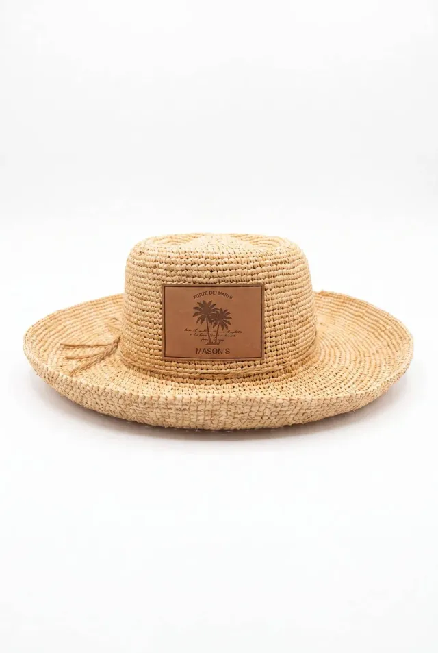 Mason's Rafia cappello unisex taglia unica intrecciato