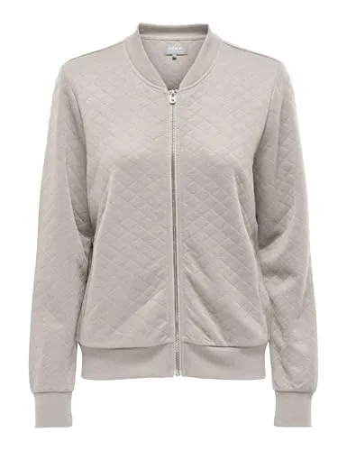 ONLY Onljoyce felpa bomber donna XL pumice stone