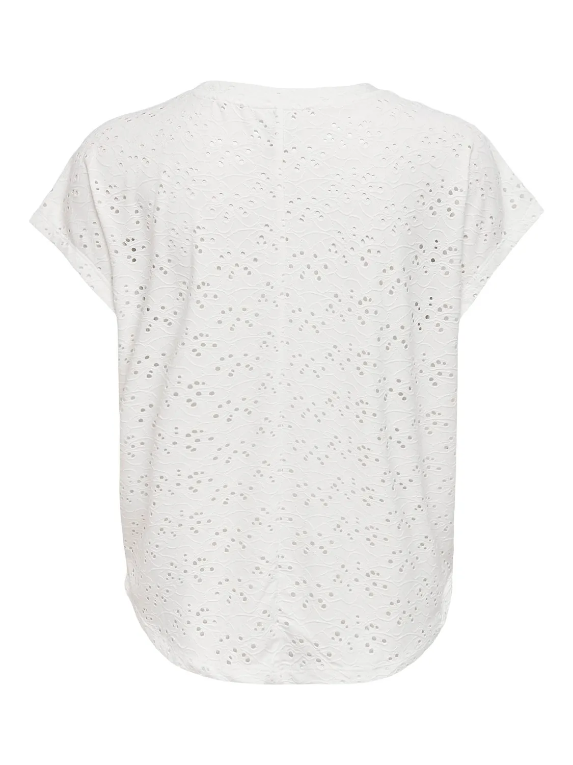 ONLY Onlsmilla S/S t-shirt donna Cloud Dancer jersey