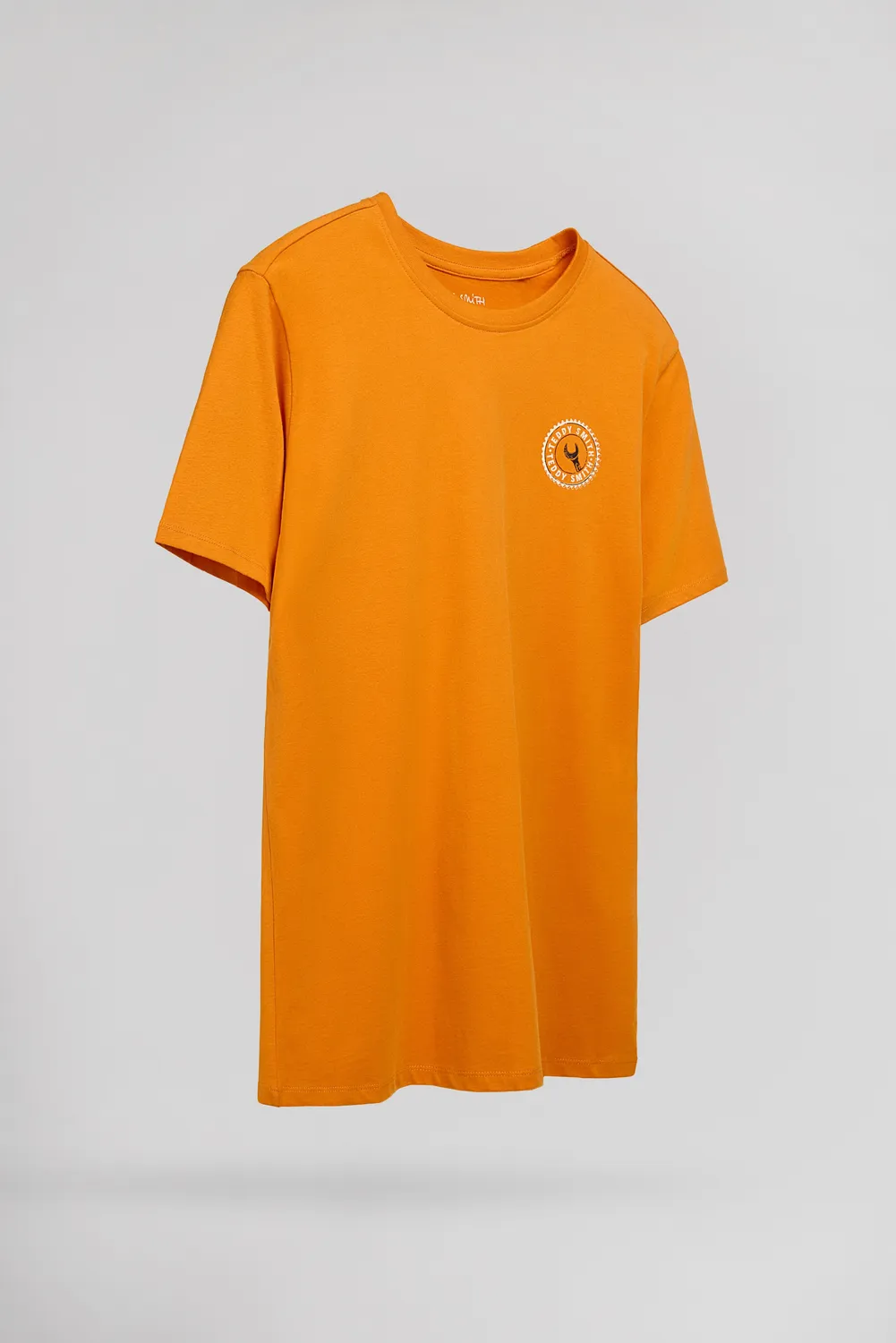 Teddy Smith T-Mechanics MC t-shirt uomo orange vintage