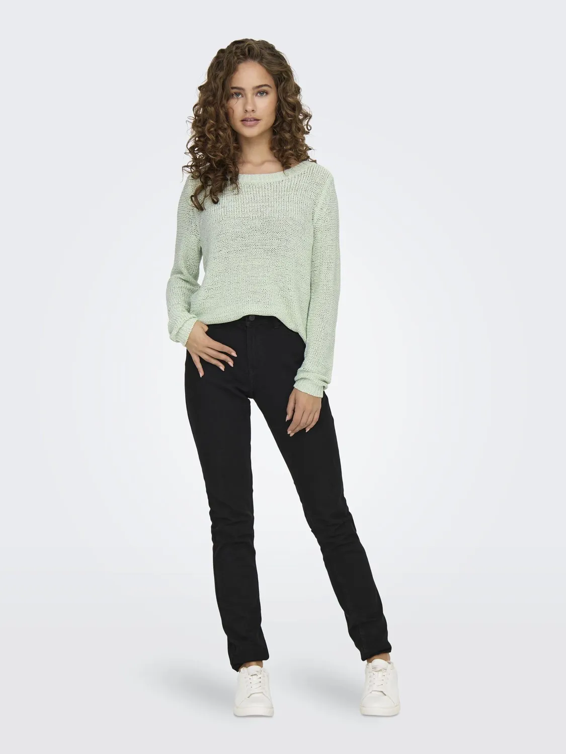 ONLY Onlgeena Xo pullover XS verde Subtle Green