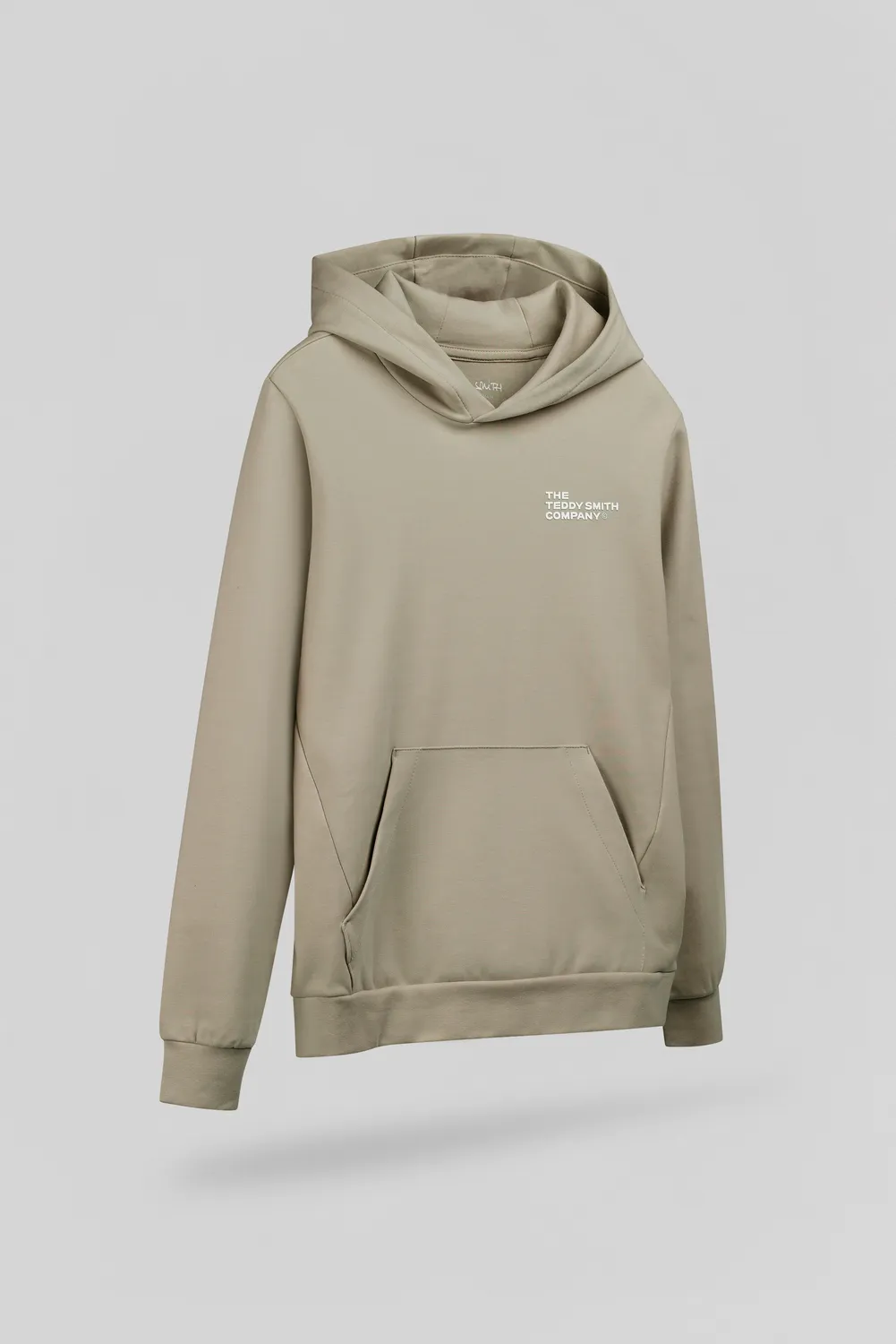 Teddy Smith S-Company Hoody Felpa Ragazzo Kaki