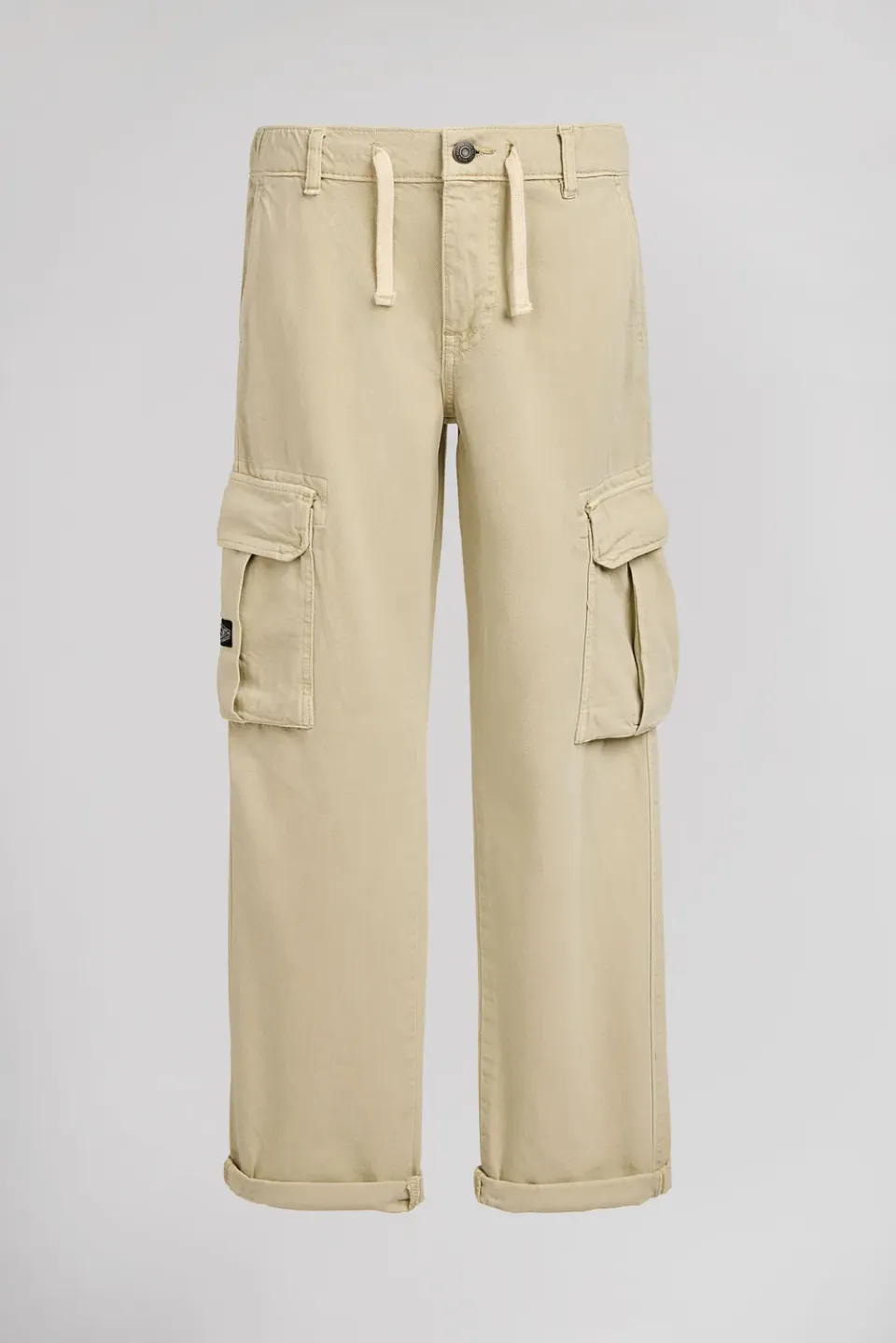 Teddy Smith P-Ryde Cargo pantalone ragazzo beige chiaro