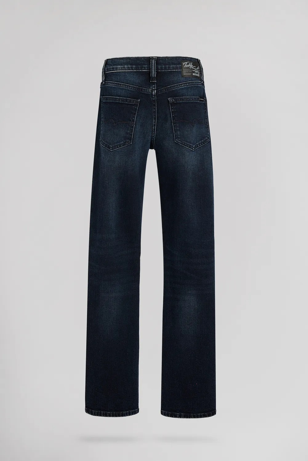 Teddy Smith Straight Boy JR jeans dritto ragazzo blu deep