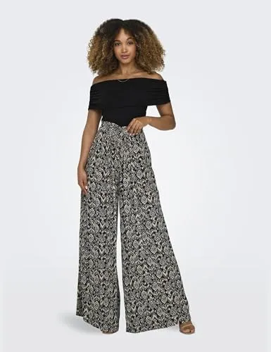 ONLY Onlchiara PTM pantaloni donna nero