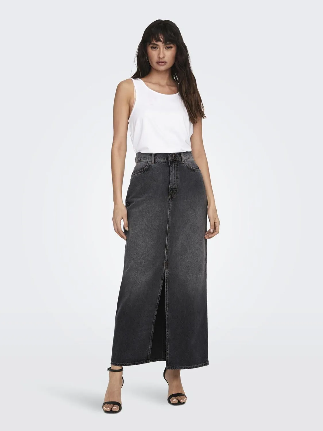ONLY Oncilla Gonna Denim Donna Blu Medio
