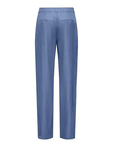ONLY Onlcharis pantaloni donna dritti vita media