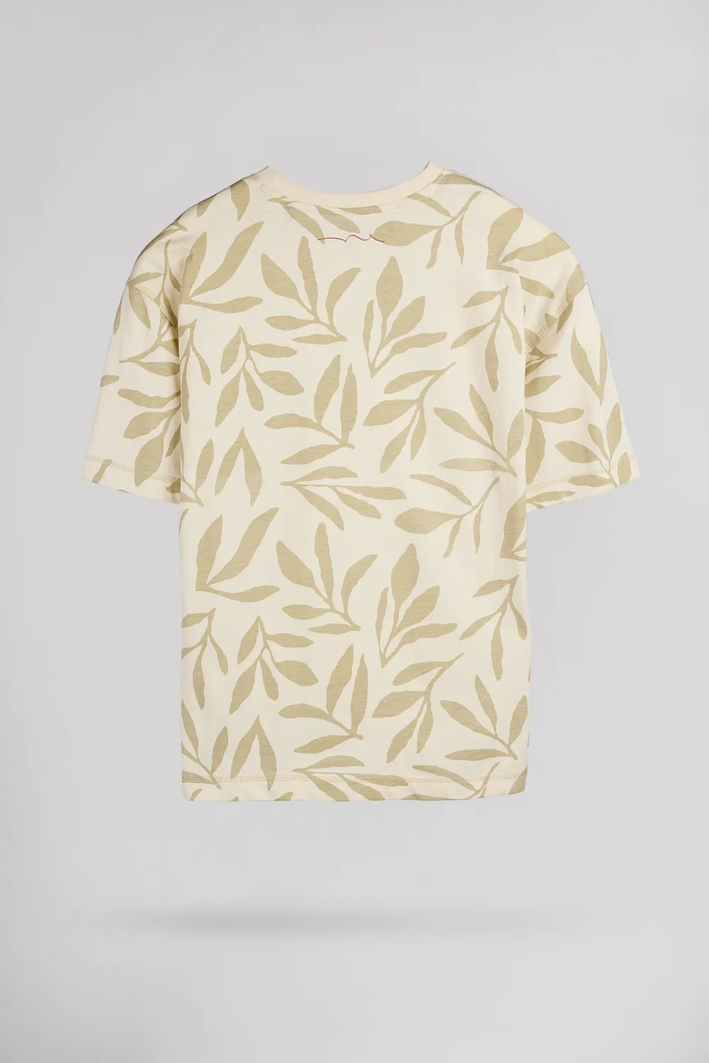 Teddy Smith T-Aresk MC JR t-shirt floreale crema ragazzo