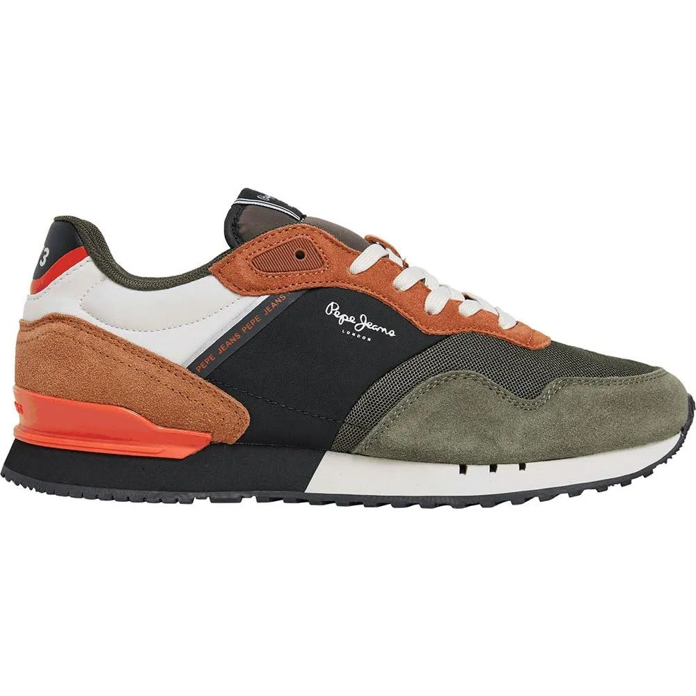 Pepe Jeans London Grade sneakers uomo pelle marrone