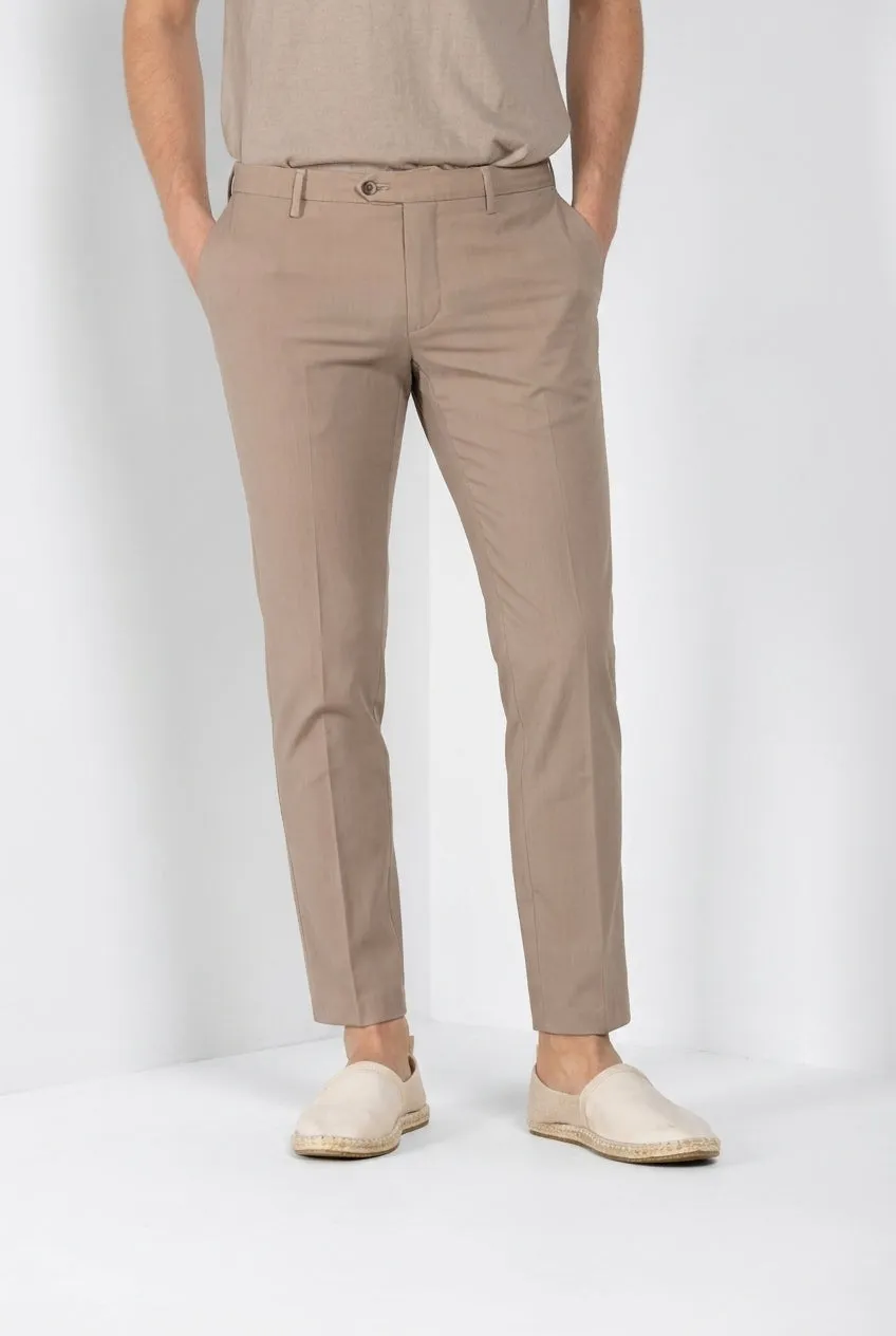 Mason's New York chino uomo beige twill lana regular