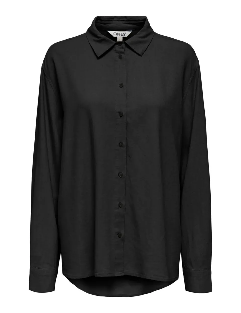 ONLY Onlgoa L/S Linen camicia nera XL in lino