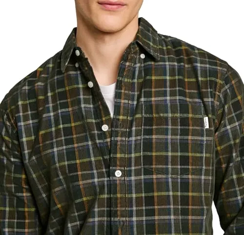 Pepe Jeans Max felpa uomo con cappuccio verde militare