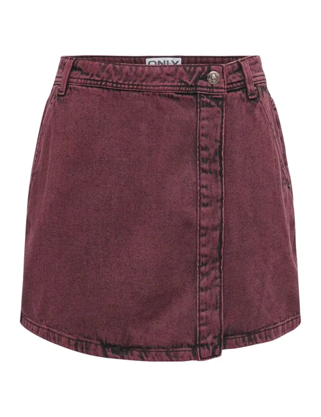 ONLY Onlsoph HW Wrap gonna Cabernet XL vita alta