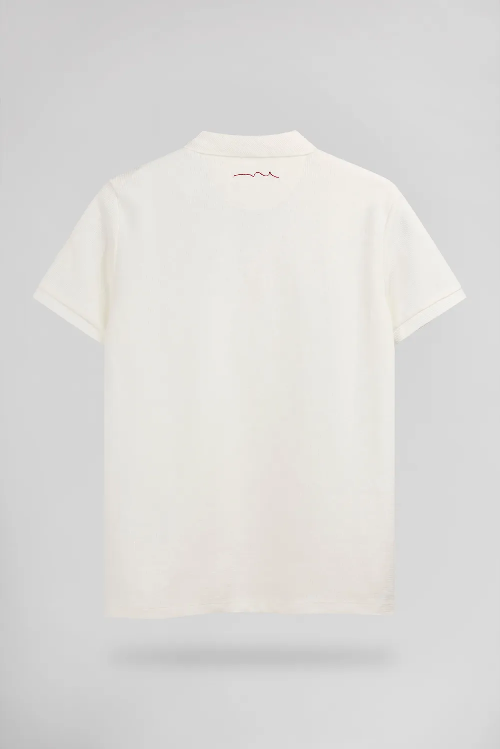 Teddy Smith P-Joel MC Polo Uomo Middle White Jersey Pesante