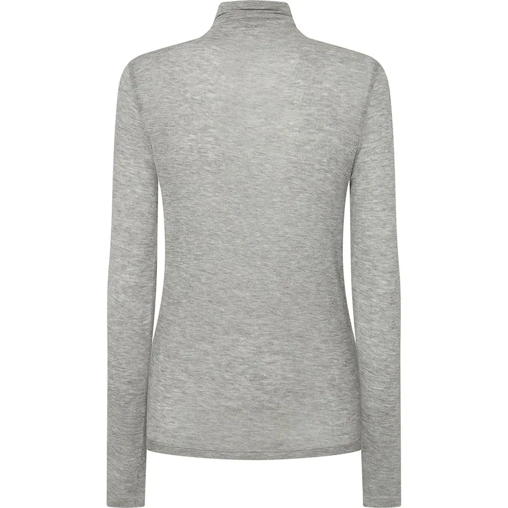 Pepe Jeans Elva T-Shirt Donna M Manica Lunga Collo Alto