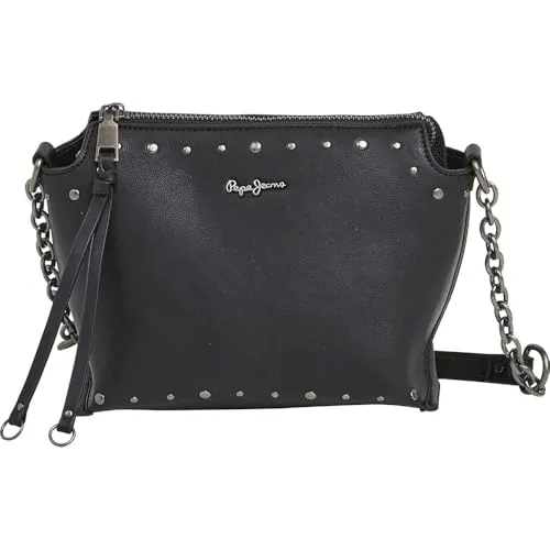 Pepe Jeans Edith Moon borsa a tracolla nero borchie