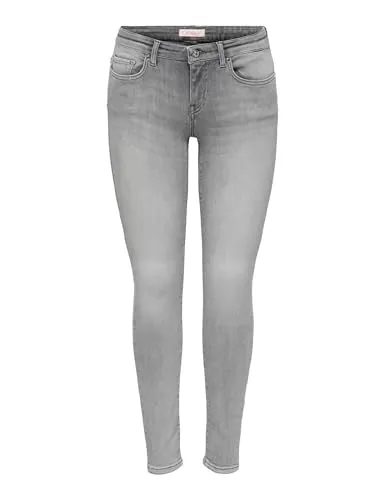 ONLY Onlpower Jeans Donna XL34 Skinny Vita Bassa