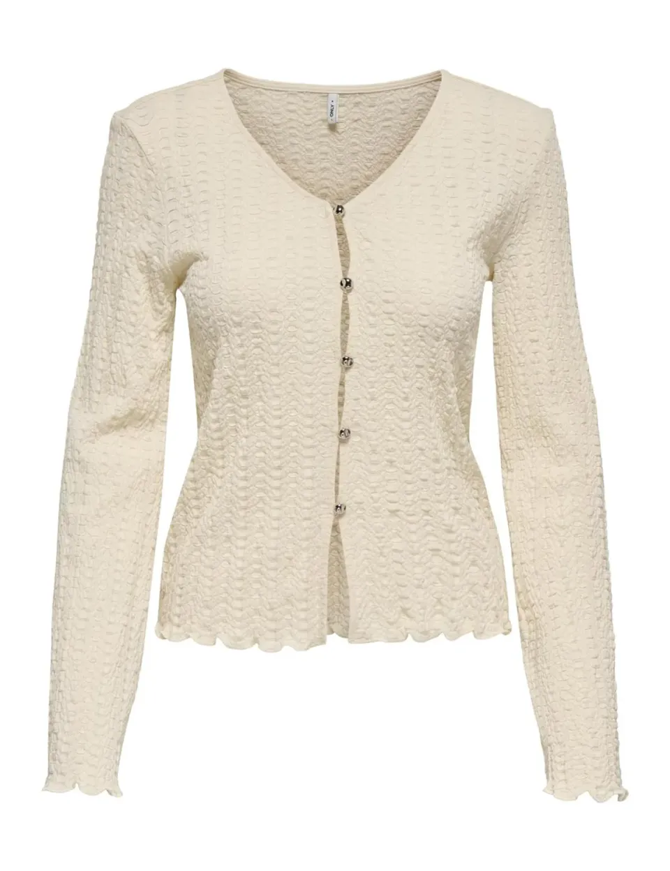 ONLY Onlella Placket top donna manica lunga XL