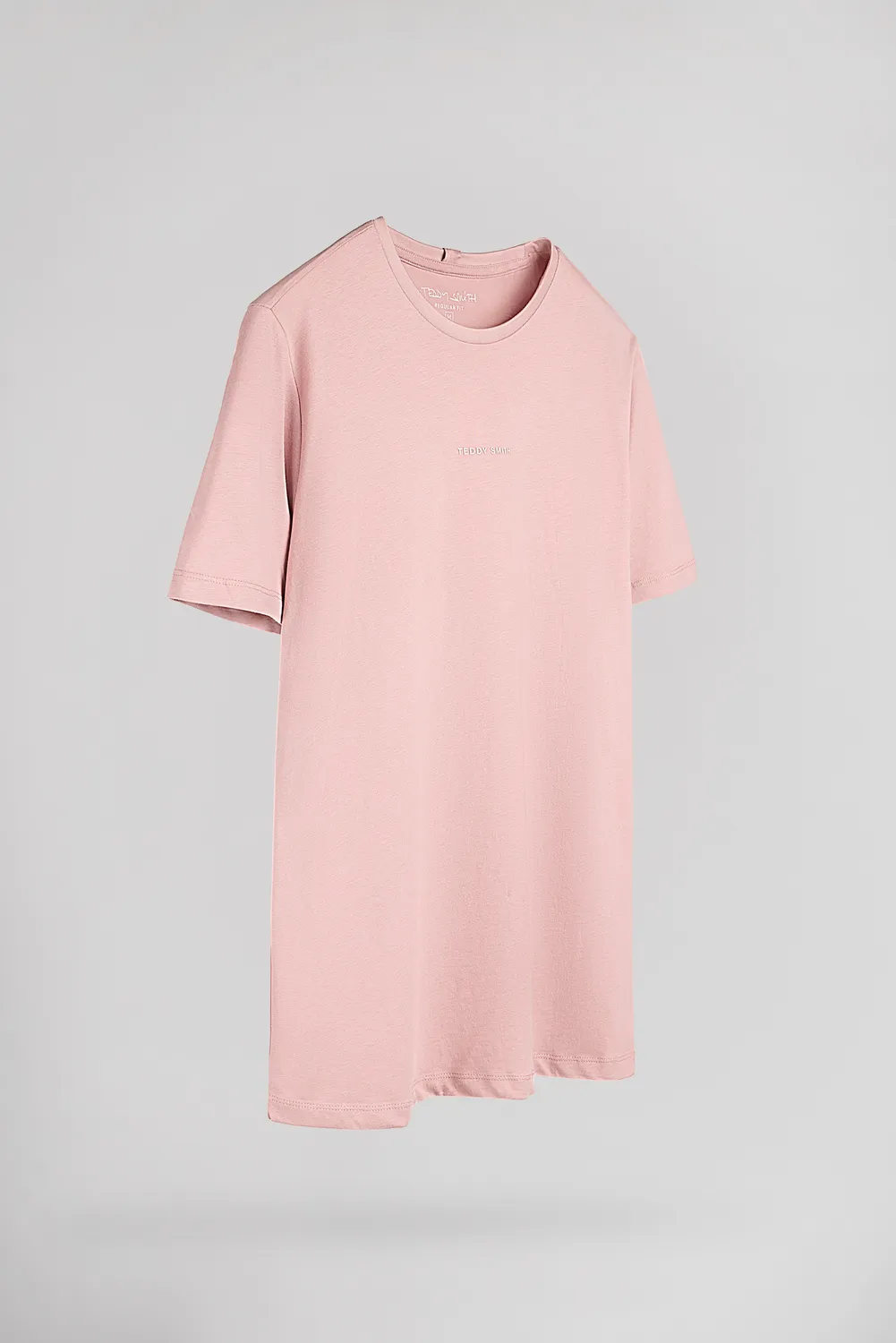 Teddy Smith T-Soy 2 T-Shirt Uomo Rosa Cotone