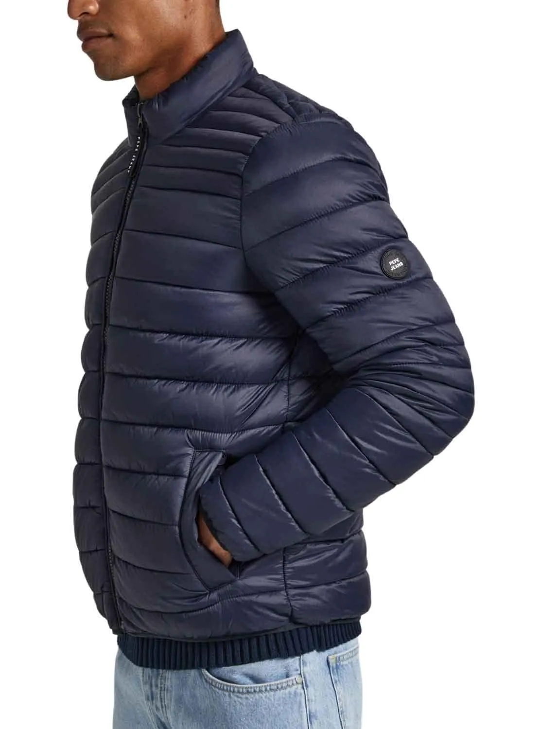 Pepe Jeans Balle piumino uomo L blu nylon riciclato