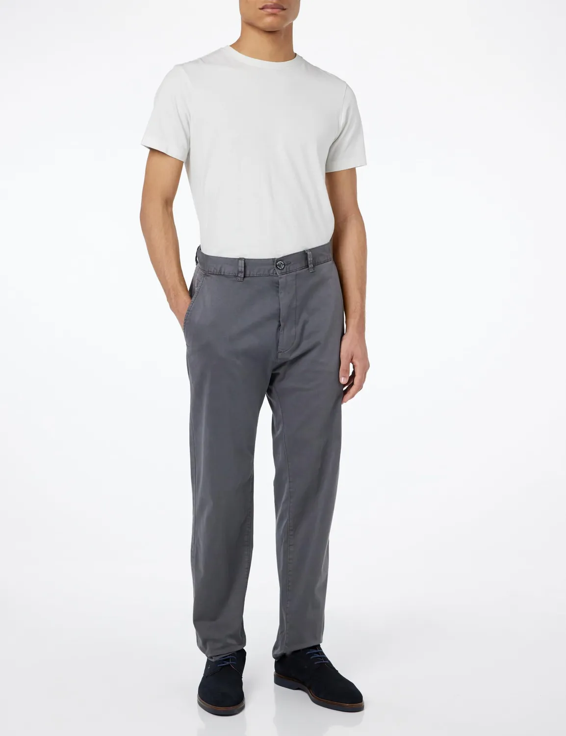Pepe Jeans Nils chino uomo beige gamba affusolata
