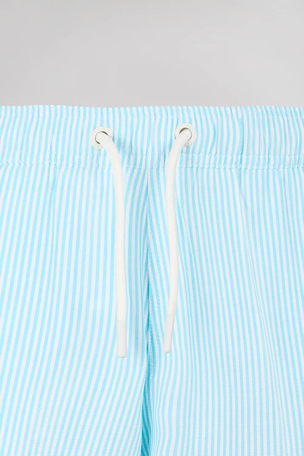 Teddy Smith S-Pablo costume mare blu laguna a righe