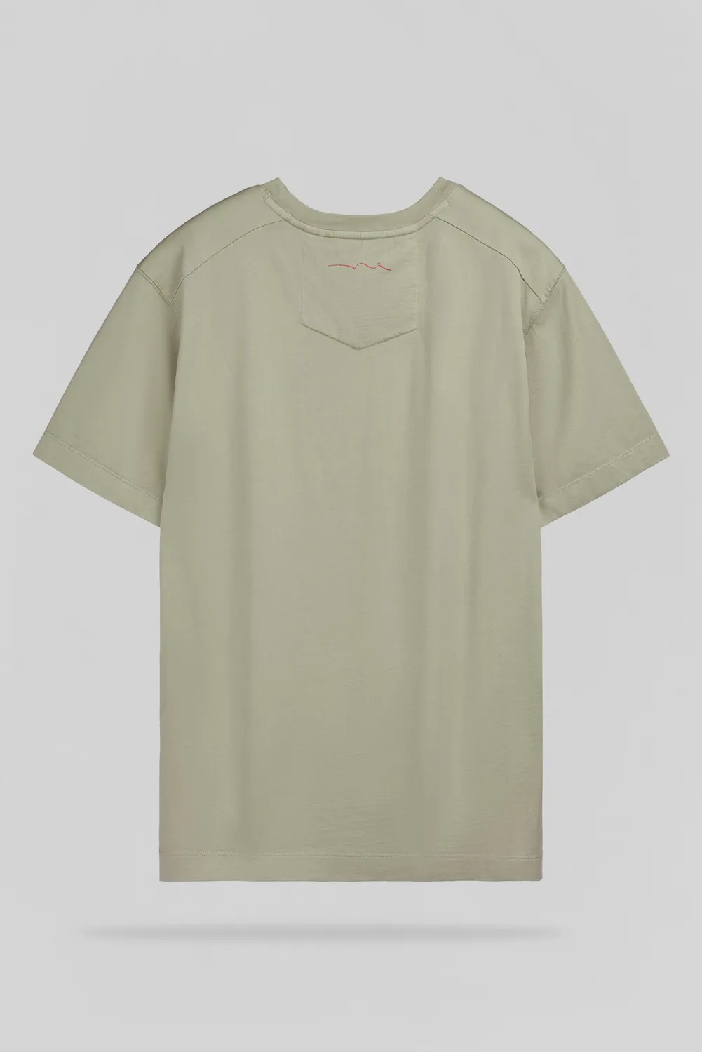 Teddy Smith T-Nateo MC t-shirt uomo bleach kaki loose