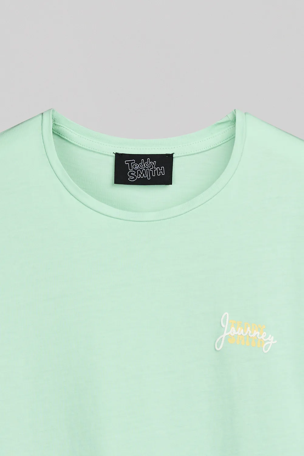 Teddy Smith T-Ally MC maglietta donna verde menta