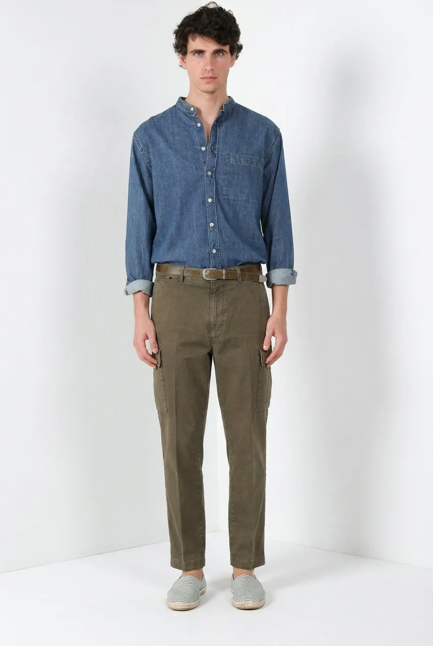 Mason's Chile M74 cargo uomo verde relaxed fit