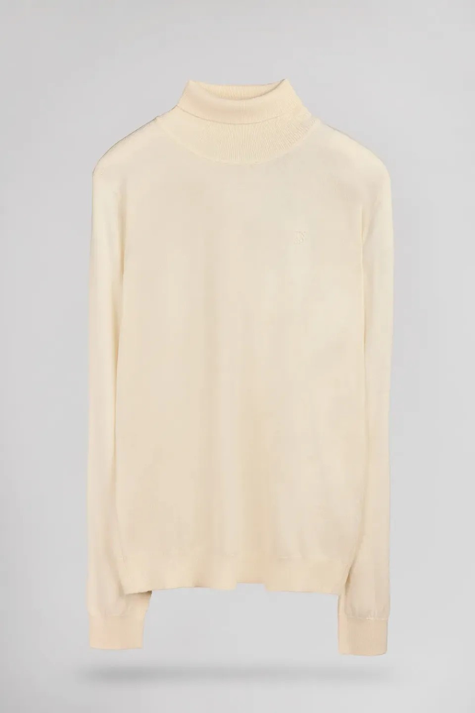 Teddy Smith P-Marcellus pull uomo crema collo alto