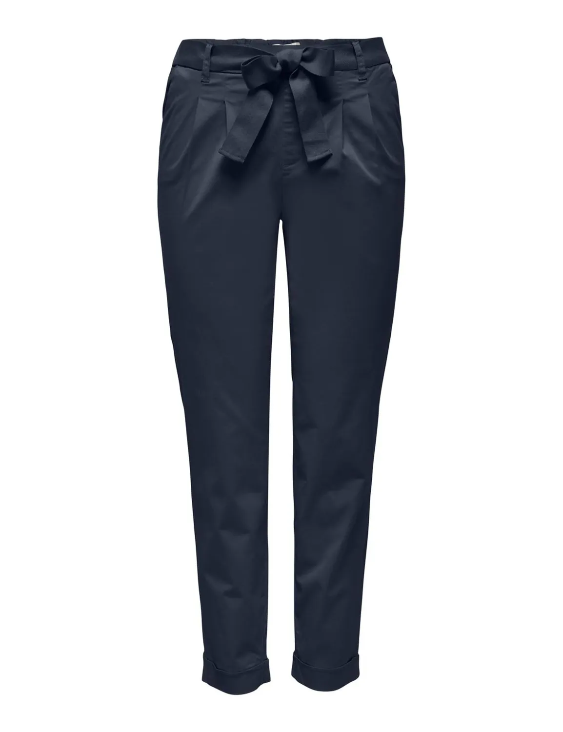 ONLY Onlrita-Evelyn MW Belt pantaloni larghi blu marine