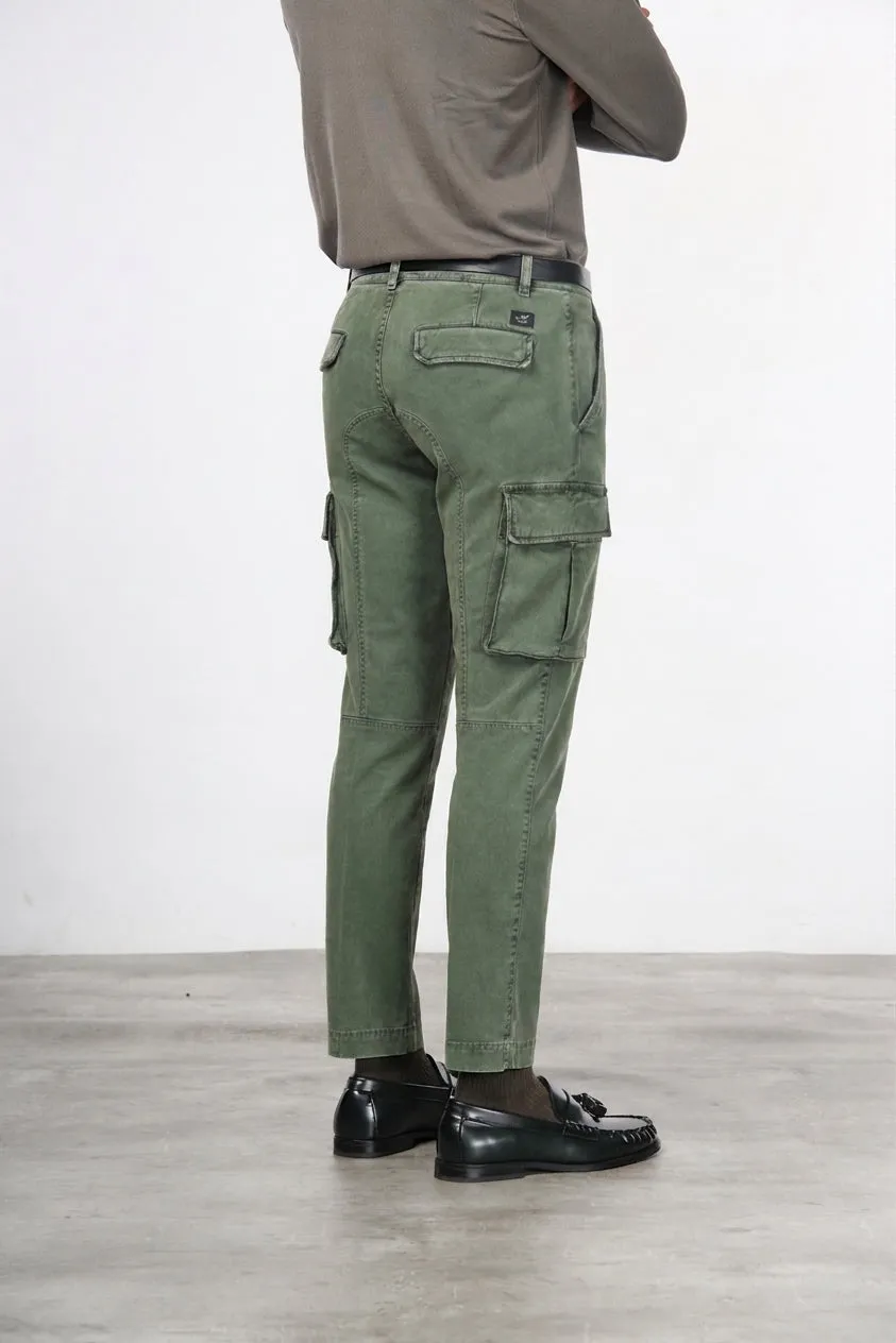Mason's Chile cargo uomo verde bosco extra slim