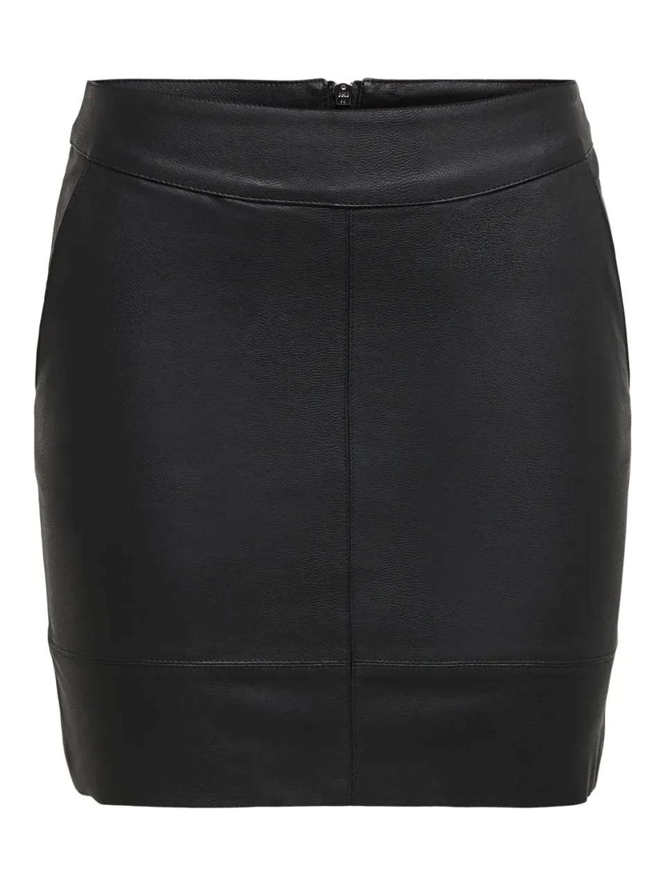 ONLY Onlbase minigonna finta pelle nera 38