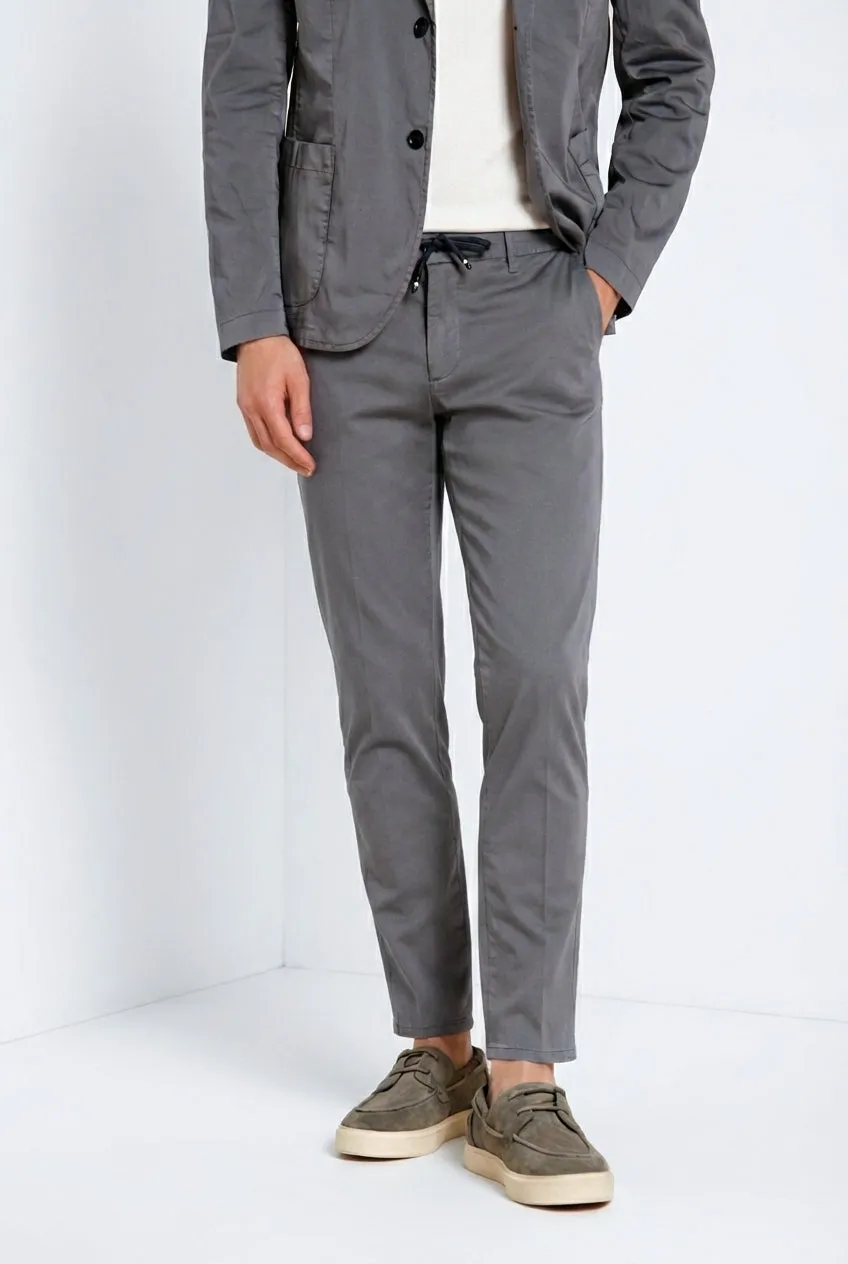 Mason's Milano Jogger Travel chino carta da zucchero extra slim
