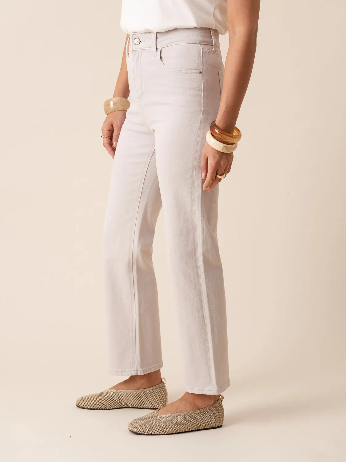 Oraije Solange jeans dritti malva straight