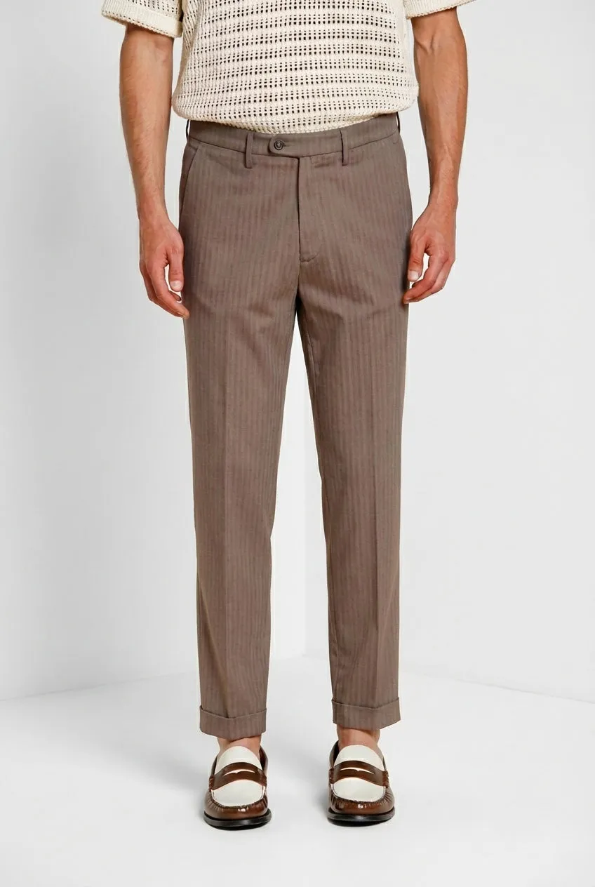 Mason's Boston chino uomo relaxed testa di moro