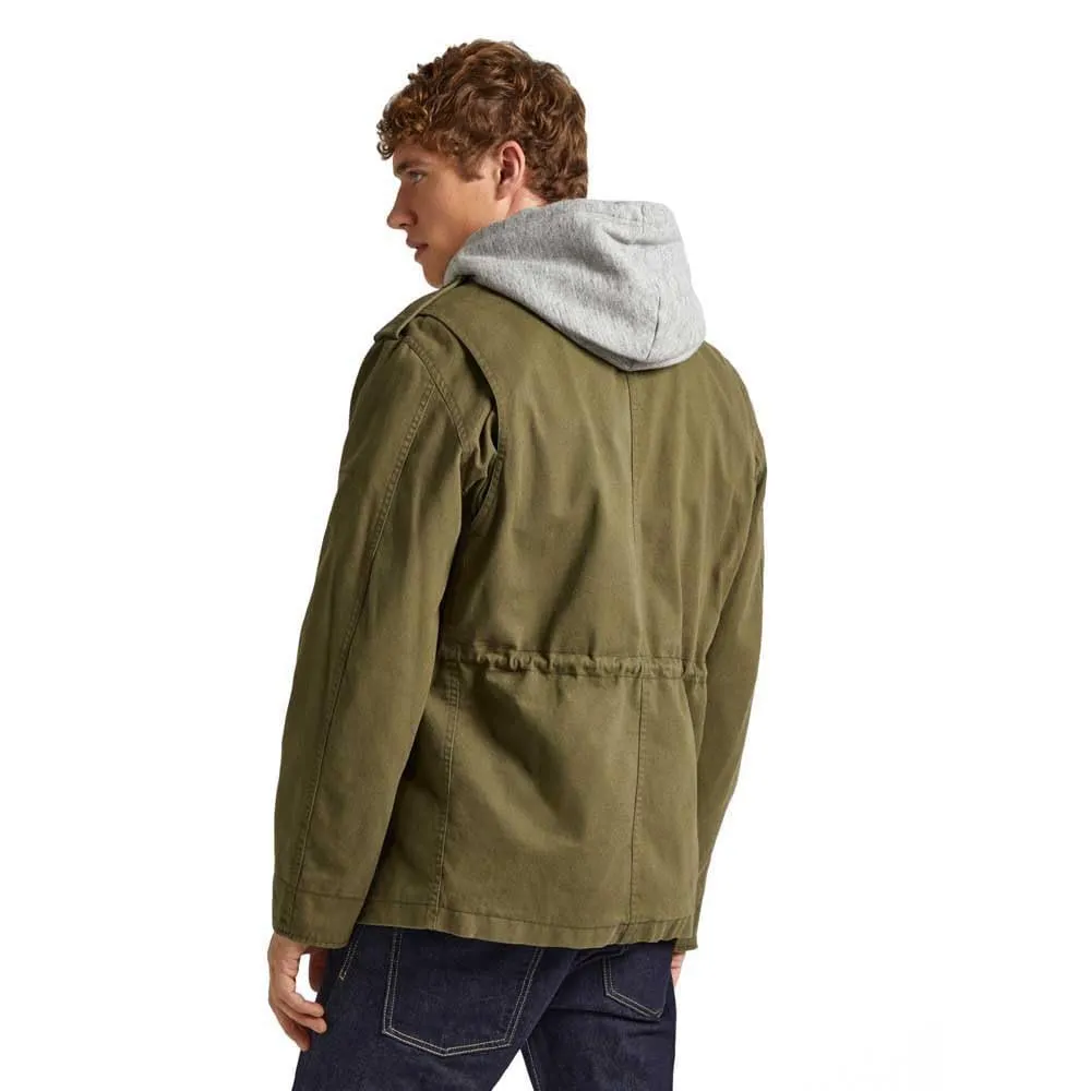 Pepe Jeans Vester giacca uomo S twill cotone