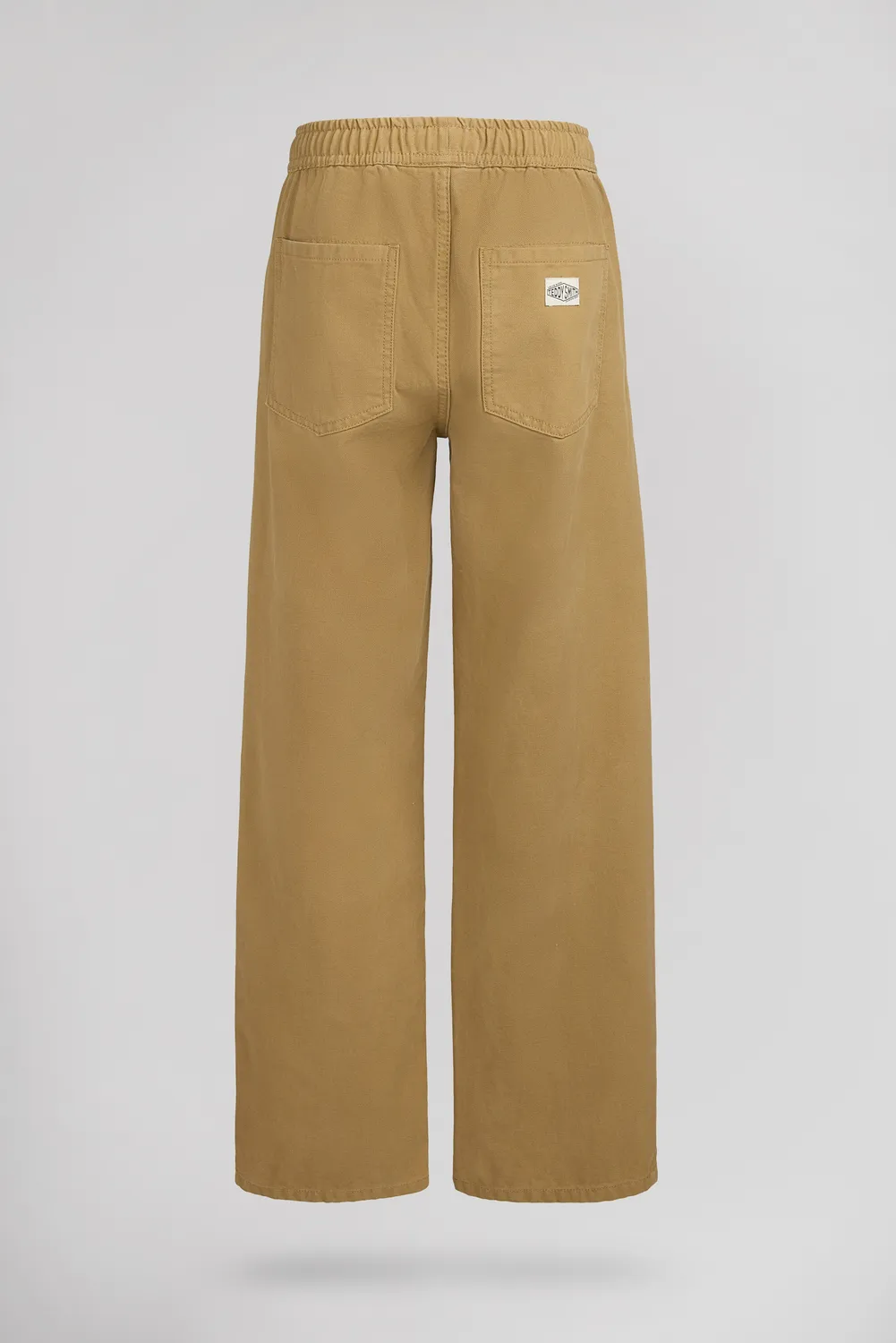 Teddy Smith P-Dexter Jr pantaloni bimbo beige tela ampia