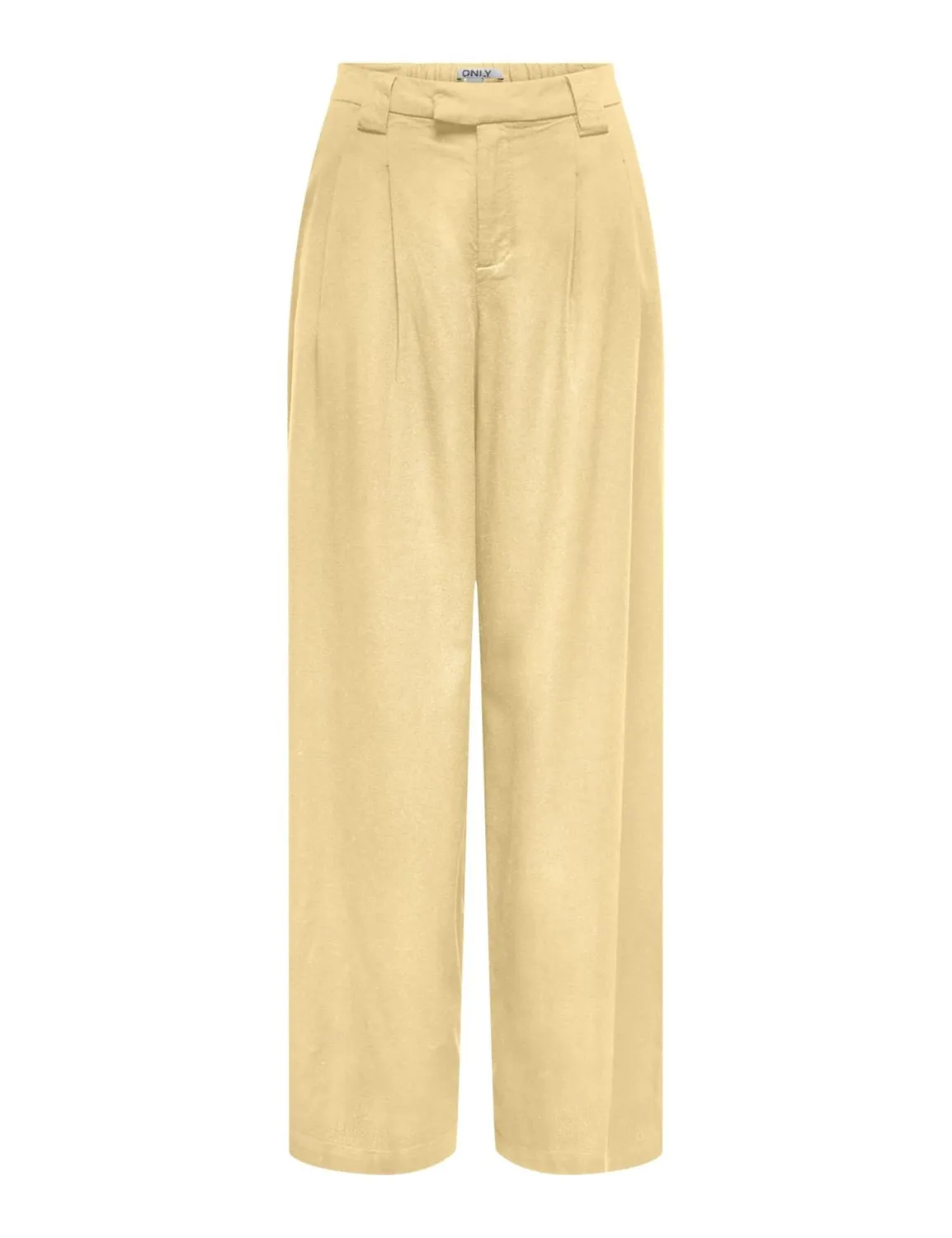 ONLY Onlsvea Goa Pantalone Lino Nero ampio